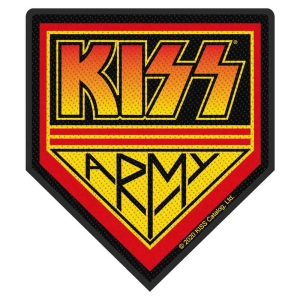Kiss - Kiss Army Standard Patch in the group MERCHANDISE / Merch / Hårdrock at Bengans Skivbutik AB (4359321)