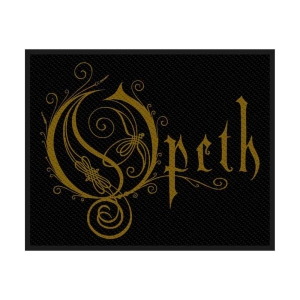 Opeth - Logo Standard Patch in the group MERCHANDISE / Merch / Hårdrock at Bengans Skivbutik AB (4359352)