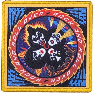 Kiss - Rock And Roll Over Printed Patch in the group MERCHANDISE / Patch / Heavy Metal at Bengans Skivbutik AB (4359373)