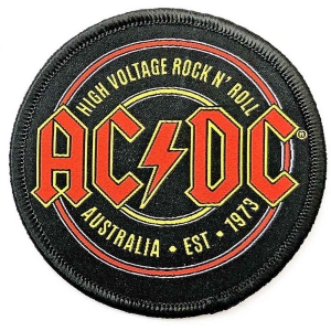 Ac/Dc - Est. 1973 Printed Patch in the group MERCHANDISE / Patch / Heavy Metal at Bengans Skivbutik AB (4359374)