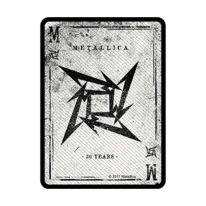 Metallica - Dealer Standard Patch in the group MERCHANDISE / Patch / Heavy Metal at Bengans Skivbutik AB (4359375)