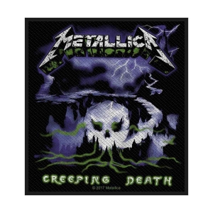 Metallica - Creeping Death Standard Patch in the group MERCHANDISE / Patch / Heavy Metal at Bengans Skivbutik AB (4359387)