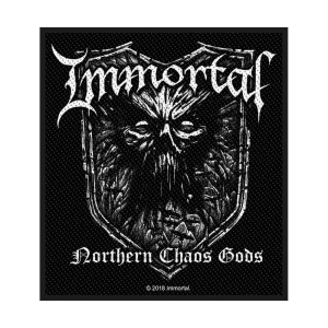 Immortal - Northern Chaos Gods Standard Patch in the group MERCHANDISE / Accessoarer / Hårdrock at Bengans Skivbutik AB (4359408)