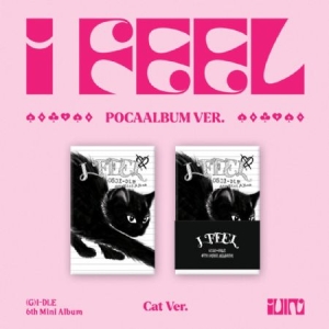 (G)I-DLE - 6th Mini Album (I feel)  PocaAlbum Ver. (Cat Ver.) (NO CD, ONLY DIGITAL CODE) in the group CD / K-Pop at Bengans Skivbutik AB (4359427)