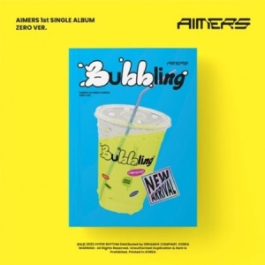 AIMERS - 1st Single (Bubbling) (Random Ver.) in the group OTHER / K-Pop Kampanj 15 procent at Bengans Skivbutik AB (4361708)