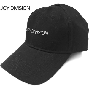Joy Division - Logo Bl Baseball C in the group MERCHANDISE / Accessoarer / Punk at Bengans Skivbutik AB (4366612)