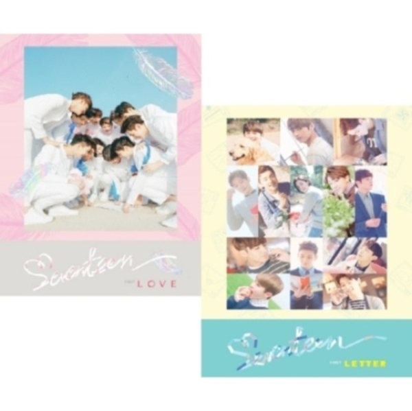 Seventeen - Vol.1 (LOVE&LETTER) (Random Ver.) in the group CD / K-Pop at Bengans Skivbutik AB (4378370)