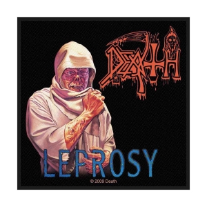 Death - Leprosy Standard Patch in the group MERCHANDISE / Patch / Heavy Metal at Bengans Skivbutik AB (4379236)