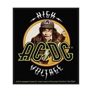 Ac/Dc - High Voltage Angus Standard Patch in the group MERCHANDISE / Patch / Heavy Metal at Bengans Skivbutik AB (4379237)