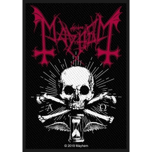 Mayhem - Alpha Omega Daemon Standard Patch in the group MERCHANDISE / Patch / Heavy Metal at Bengans Skivbutik AB (4379248)