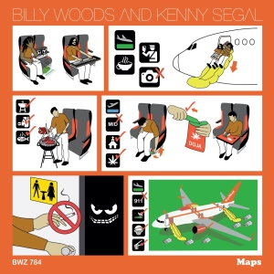 Billy Woods & Kenny Segal - Maps (US Import) in the group OUR PICKS / Bengans Staff Picks / Elis recommends at Bengans Skivbutik AB (4379863)