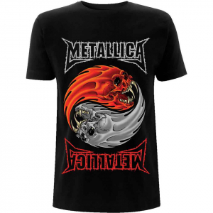 Metallica - Metallica Unisex T-Shirt: Yin Yang (blac in the group OTHER / BW-T-shirts at Bengans Skivbutik AB (4387309)