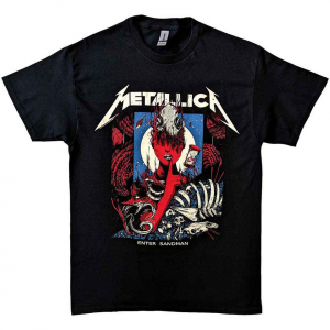 Metallica - Metallica Unisex T-Shirt: Enter Sandman  in the group OTHER / Övrigt /  at Bengans Skivbutik AB (4387321)