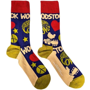 Woodstock - Surround Yourself Navy Socks (Eu 40-45) in the group MERCHANDISE /  /  at Bengans Skivbutik AB (4395730)