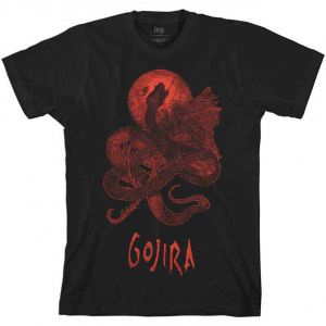 Gojira - Gojira Unisex T-Shirt: Serpent Moon (bla in the group OTHER / Övrigt /  at Bengans Skivbutik AB (4395733)