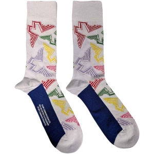 Paul Mccartney - Wings Logos Uni Wht Socks (Eu 40-45) in the group MERCHANDISE /  /  at Bengans Skivbutik AB (4395734)