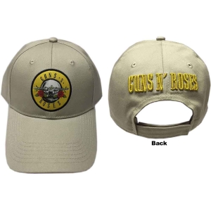 Guns N Roses - Circle Logo Sand Baseball C in the group MERCHANDISE / Cap / Heavy Metal at Bengans Skivbutik AB (4395756)