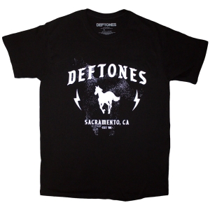 Deftones - Electric Pony Uni Bl     (S) in the group MERCHANDISE / T-shirt / Heavy Metal at Bengans Skivbutik AB (4399018)