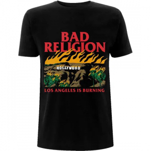 Bad Religion - Bad Religion Unisex T-Shirt: Burning Bla in the group OTHER / Övrigt /  at Bengans Skivbutik AB (4399038)