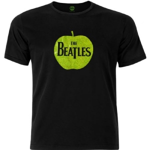 The Beatles - Unisex Embellished T-Shirt: Apple Logo ( in the group OTHER / BW-T-shirts at Bengans Skivbutik AB (4400355)