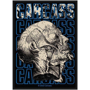 Carcass - Necro Head Standard Patch in the group MERCHANDISE / Patch / Heavy Metal at Bengans Skivbutik AB (4400366)