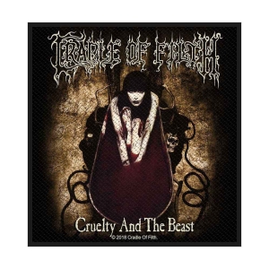Cradle Of Filth - Cruelty And The Beast Standard Patch in the group MERCHANDISE / Patch / Heavy Metal at Bengans Skivbutik AB (4400369)