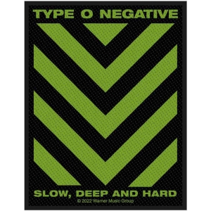 Type O Negative - Slow, Deep & Hard Standard Patch in the group MERCHANDISE / Patch / Heavy Metal at Bengans Skivbutik AB (4400372)