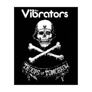 Vibrators - Troops Of Tomorrow Standard Patch in the group MERCHANDISE / Merch / Punk at Bengans Skivbutik AB (4400374)