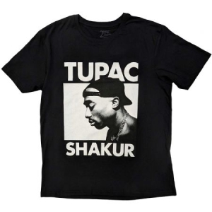 Tupac - Unisex T-Shirt: Eyes Closed (Small) in the group OTHER / BW-T-shirts at Bengans Skivbutik AB (4400400)