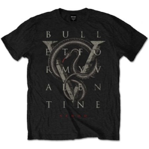 Bullet For My Valentine - Unisex T-Shirt: V for Venom (Medium) in the group OTHER / BW-T-shirts at Bengans Skivbutik AB (4400435)
