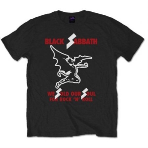 Black Sabbath - Unisex T-Shirt: Sold our Soul (Medium) in the group CDON - Exporterade Artiklar_Manuellt / T-shirts_CDON_Exporterade at Bengans Skivbutik AB (4400487)