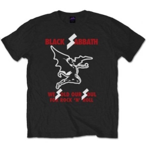 Black Sabbath - Unisex T-Shirt: Sold our Soul (Medium) in the group OTHER / BW-T-shirts at Bengans Skivbutik AB (4400487)