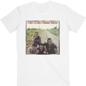 The Clash - Unisex T-Shirt: Combat Rock (Medium) in the group OTHER / BW-T-shirts at Bengans Skivbutik AB (4400501)