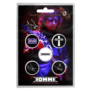 Tony Iommi - Iommi Button Badge Pack in the group MERCHANDISE / Pin-Button Badge / Heavy Metal at Bengans Skivbutik AB (4400506)