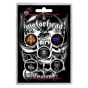 Motorhead - England Button Badge Pack in the group MERCHANDISE / Pin-Button Badge / Heavy Metal at Bengans Skivbutik AB (4400508)