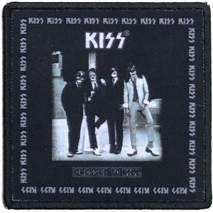 Kiss - Dressed To Kill Printed Patch in the group MERCHANDISE / Merch / Hårdrock at Bengans Skivbutik AB (4400559)