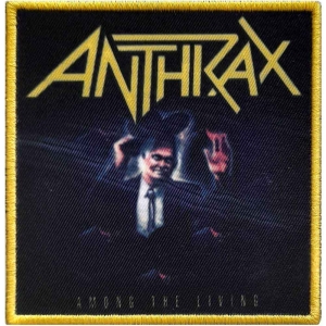 Anthrax - Among The Living Printed Patch in the group MERCHANDISE / Patch / Heavy Metal at Bengans Skivbutik AB (4400567)