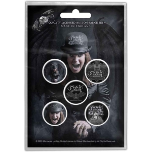 Ozzy Osbourne - Ordinary Man Button Badge Pack in the group MERCHANDISE / Pin-Button Badge / Heavy Metal at Bengans Skivbutik AB (4400571)