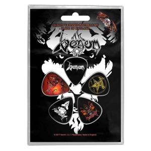 Venom - Black Metal Plectrum Pack in the group MERCHANDISE / Merch / Hårdrock at Bengans Skivbutik AB (4400604)