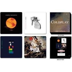 Coldplay - 4 Piece Set In Presentation Box Coaster in the group MERCHANDISE / Merch / Pop-Rock at Bengans Skivbutik AB (4400638)