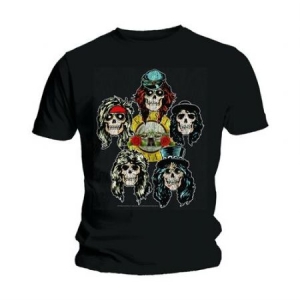 Guns N' Roses - Unisex T-Shirt: Vintage Heads (XX-Large) in the group OTHER / BW-T-shirts at Bengans Skivbutik AB (4400645)