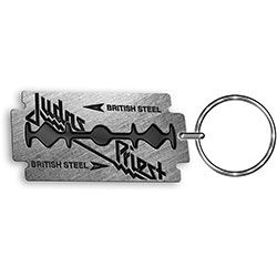 Judas Priest - Keychain: British Steel (Enamel In-Fill) in the group MERCHANDISE / Keyring / Heavy Metal at Bengans Skivbutik AB (4400804)