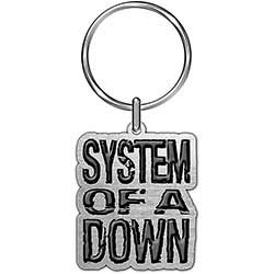 System Of A Down - Keychain: Logo in the group MERCHANDISE / Keyring / Heavy Metal at Bengans Skivbutik AB (4400819)