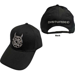 Disturbed - Sonic Silver Icon & Logo Bl Baseball C in the group MERCHANDISE / Cap / Heavy Metal at Bengans Skivbutik AB (4400831)
