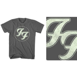 Foo Fighters - Unisex T-Shirt: Gold FF Logo (Medium) in the group OTHER / MK Test 6 at Bengans Skivbutik AB (4400892)