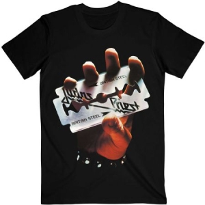 Judas Priest - British Steel Uni Bl T-Shirt in the group MERCHANDISE / T-shirt / Heavy Metal at Bengans Skivbutik AB (4400976)