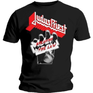 Judas Priest - Unisex T-Shirt: Breaking The Law (Large) in the group CDON - Exporterade Artiklar_Manuellt / T-shirts_CDON_Exporterade at Bengans Skivbutik AB (4400993)