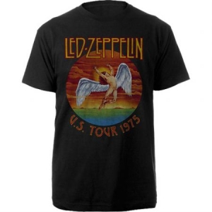 Led Zeppelin - Unisex T-Shirt: USA Tour '75. (Medium) in the group CDON - Exporterade Artiklar_Manuellt / T-shirts_CDON_Exporterade at Bengans Skivbutik AB (4400998)