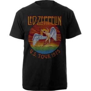 Led Zeppelin - Usa Tour 75 Uni Bl T-Shirt  (M) in the group MERCHANDISE / T-shirt / Pop-Rock at Bengans Skivbutik AB (4400998)