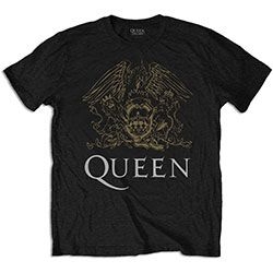 Queen - Unisex T-Shirt: Crest (Small) in the group OTHER / Merchandise at Bengans Skivbutik AB (4401005)